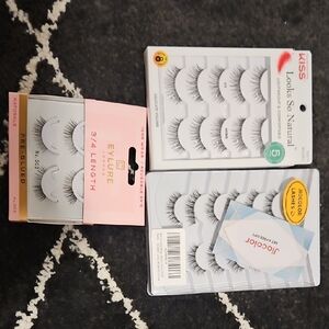 Kiss, Jiocolor and Eylure False Eyelash Set